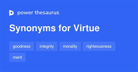VIRTUOUS Synonyms .